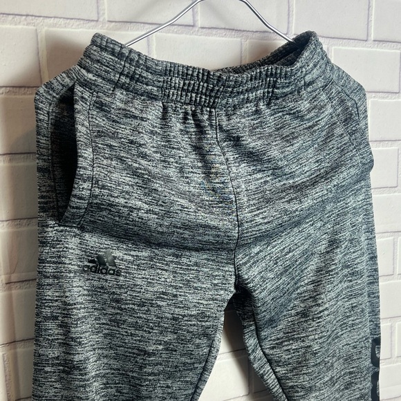 Adidas Kids Gray Jogger Pants/size M - Picture 4 of 9